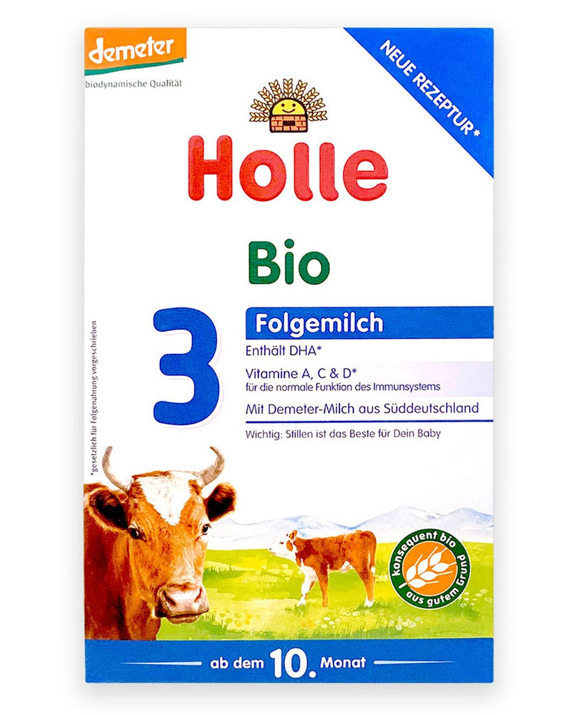 Holle Stage 3 Organic Infant Formula with DHA 400g Baby Gluten Free GMO Free Vitamin A C D healthy immune system nutrients