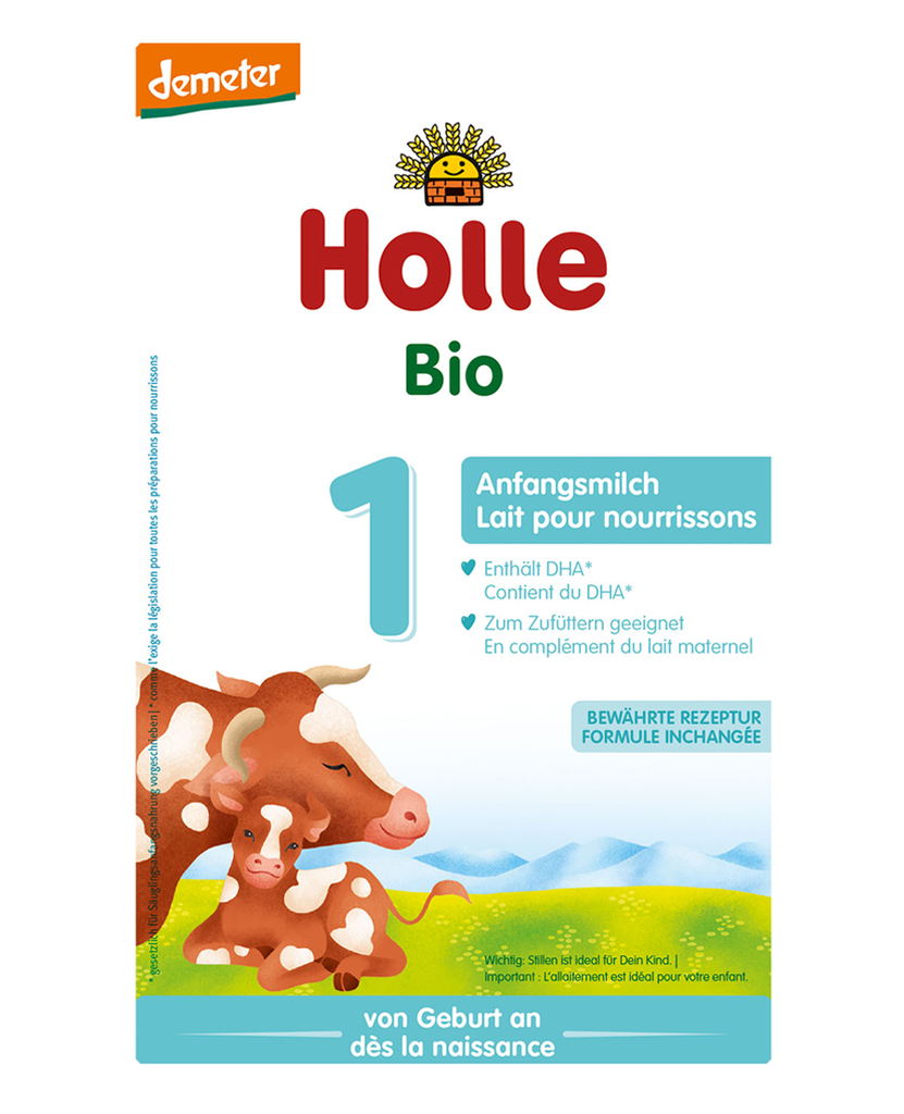 Holle Organic Cow Milk Baby Infant Formula Stage 1