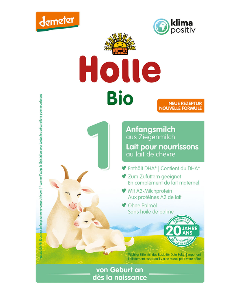 Holle Organic Goat Milk Baby Infant Formula Stage 1