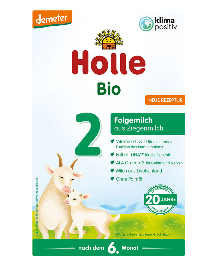 Holle Organic Cow Milk Baby Infant Formula Stage 2