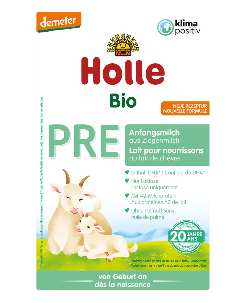 Holle Organic Goat Milk Baby Infant Formula Stage Pre