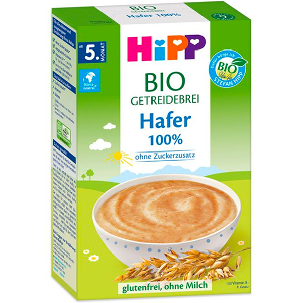 HiPP Organic 100% Oats Porridge Cereal – Organic Baby House